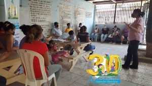 La Asociación Quincho Barrilete (AQB) en continúa labor para prevenir la violencia sexual con enfoque a la cero tolerancia de los delitos sexuales, capacitó a padres de familias del Centro de Atención Comunitaria, (CAC) del Barrio Milagro de Dios.